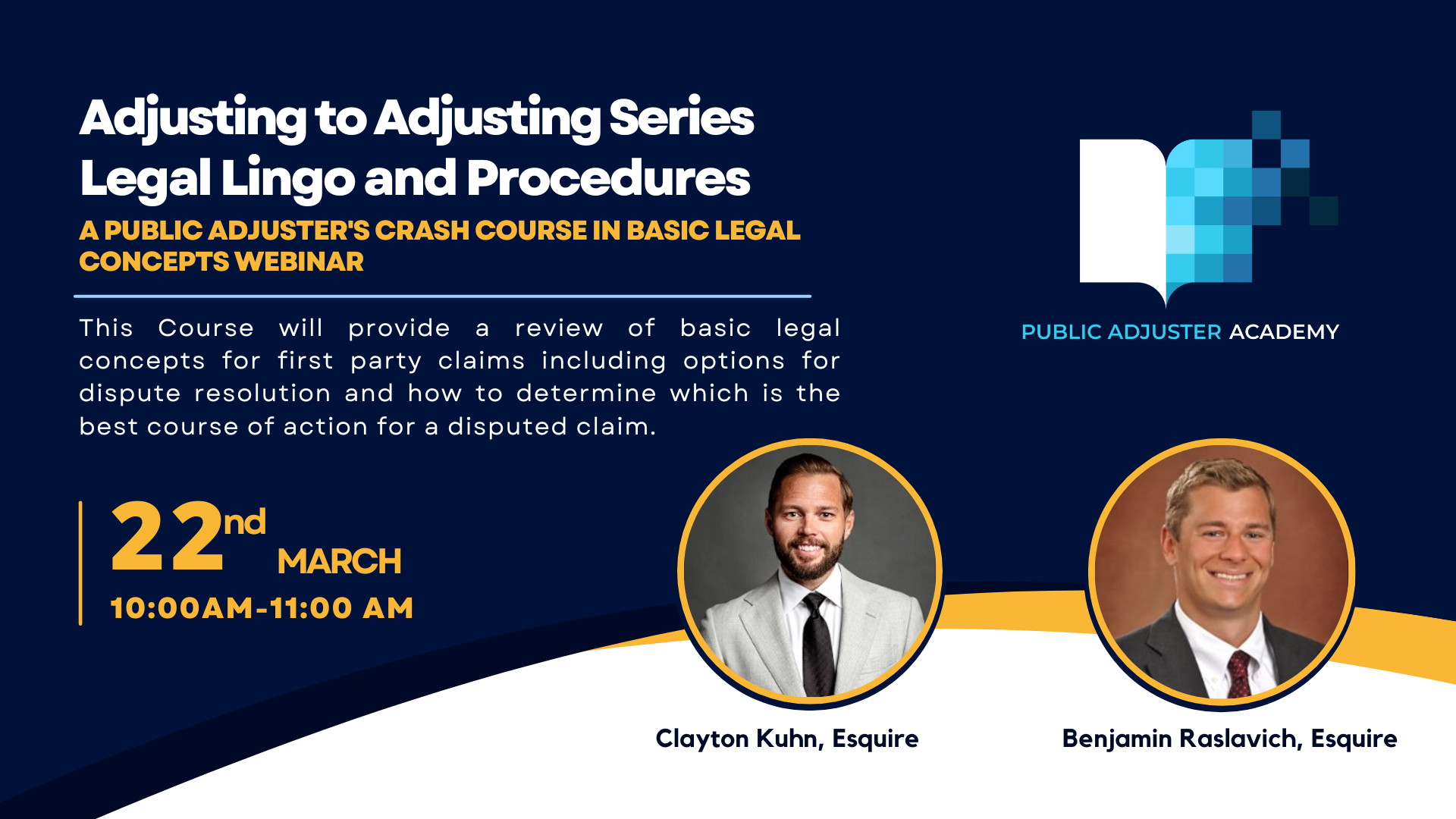 Public Adjuster Academy Homepage